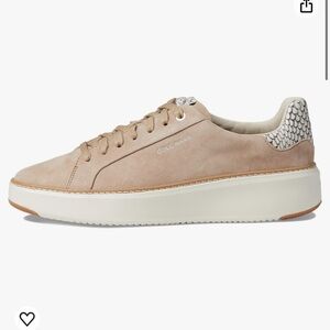 Cole Haan Women's Grandpro TopSpin Sneaker Dune/Ivory